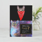 Gangster Einladung (Stehend Vorderseite)