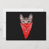 Gangster Einladung (Rückseite)