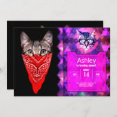 Gangster Einladung (Vorne/Hinten)