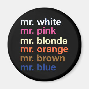 Gangster-Farben Magnet