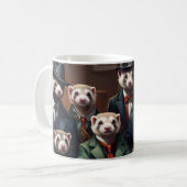 Gangster Ferrets Kaffeetasse (Vorderseite Links)