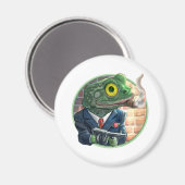 Gangster Frog Magnet (Vorderseite/Rückseite)