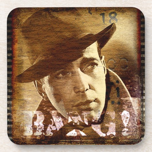 Gangster Getränkeuntersetzer (Vorderseite)