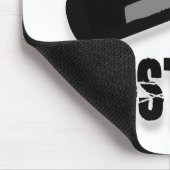 Gangster-Gewehr Mousepad (Ecke)
