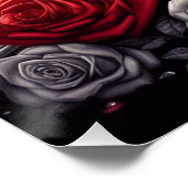 Gangster Girl Hip Hop Chicano Art Poster (Ecke)