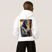 Gangster Gorilla Cocking the Pistole Hoodie (Schwarz voll)