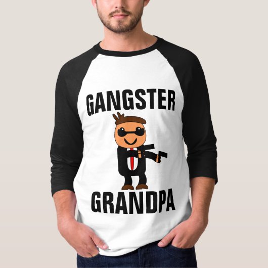 GANGSTER GRANDPA, Funny T-Shirts T - Shirt (Vorderseite)