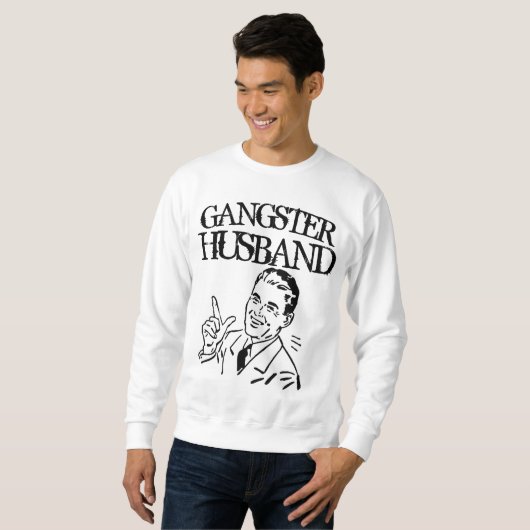 GANGSTER HUSBAND Funny T - Shirt (Vorne ganz)