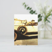 Gangster in uns allen postkarte (Stehend Vorderseite)