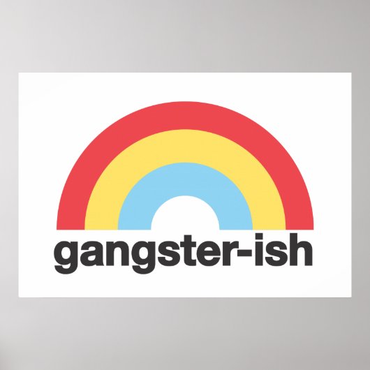 Gangster-ish Poster (Vorne)