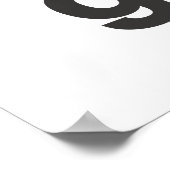 Gangster-ish Poster (Ecke)