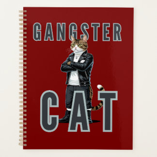 Gangster-Katze Böser Junge Planer