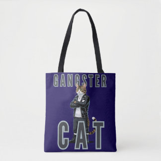 Gangster-Katze Böser Junge Tasche