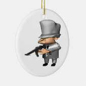 Gangster Keramik Ornament (Rechts)