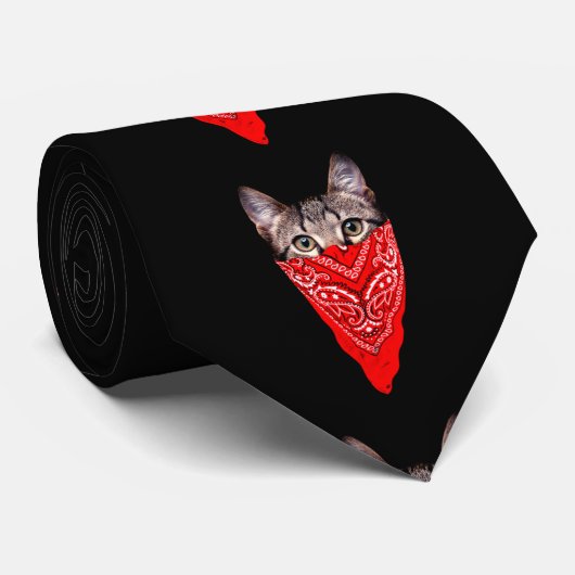 Gangster Krawatte (Gerollt)