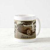 Gangster-MafiaMobsterlowrider-Bomben-Auto-Tasse Kaffeetasse (VorderseiteRechts)