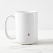 Gangster mit Narbe Design Kaffeetasse (Links)