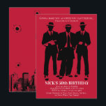 Gangster-Party Einladungen<br><div class="desc">Gonna machen Sie ein Angebot, das Sie ablehnen können... Nehmen Sie ein Party zum Thema Mobster Party. Dieses Design wurde mit einem alten Mobster-Thema in der Schule geschaffen, mit 3 Silhouetten Gangstern mit einem Stadtbild auf der Rückseite und Kugeln Loch Akzente. Weitere Mafia-Party finden Sie unter Metro-Event.com und Metro-Events auf...</div>