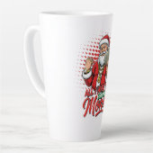 Gangster Santa All I Want For Christmas Is Money Milchtasse (Linke Ecke)