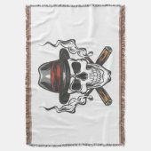 Gangster-Schädel Decke (Vorderseite Vertikal)