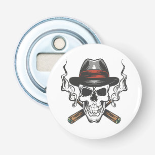 Gangster-Schädel Flaschenöffner