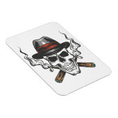 Gangster-Schädel Magnet (Rechte Seite)