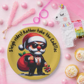 Gangster - Schlittenfahrten? Nehmen Sie stattdesse Pappteller (Party)