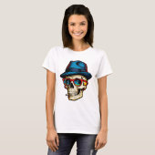 Gangster Skully T-Shirt (Vorne ganz)