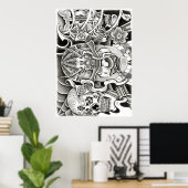 Gangster Styles United Poster (Heimbüro)