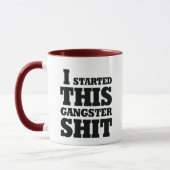 Gangster-Tasse Tasse (Links)