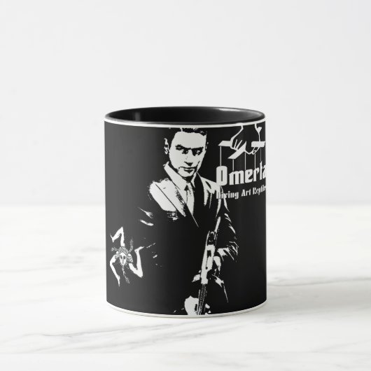 Gangster Trinacria Omerta Sizilien Tasse (Zentrum)