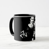 Gangster Trinacria Omerta Sizilien Tasse (Vorderseite Links)
