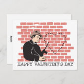 Gangster Valentinstag Feiertagskarte (Vorne/Hinten)