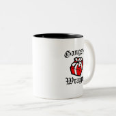 Gangster-Verpackungs-lustige Zweifarbige Tasse (VorderseiteRechts)