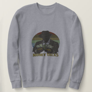 Gangster zählt Geld Sweatshirt