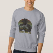 Gangster zählt Geld Sweatshirt (Vorderseite)