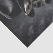 Gangster Zebra #1 Seidenpapier (Detail)