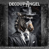 Gangster Zebra #1 Seidenpapier