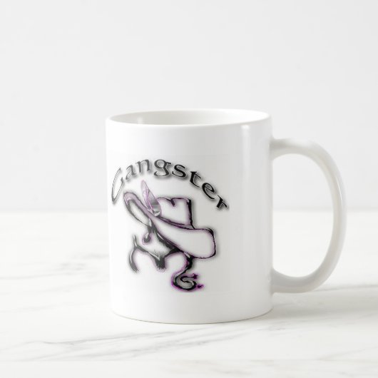 Gangsterfrau-Tasse Kaffeetasse (Rechts)