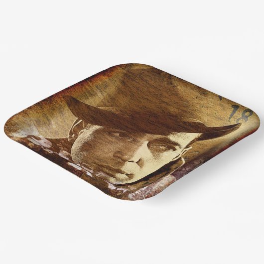 Gangster's Boggie Pappteller (Gewinkelt)