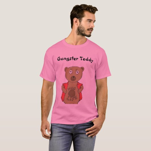 Gangsterteddy-Bärn-T - Shirt (Vorne ganz)