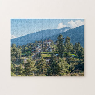 Gangtey Goemba Buddhistisches Kloster , Zentralbhu Puzzle