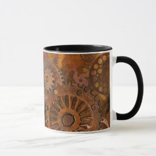 Gangwechsel - Steampunk-Zahnräder und -zahnrädchen Tasse