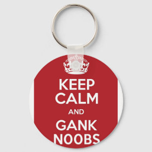 Gank n00bs Schlüsselkette Schlüsselanhänger