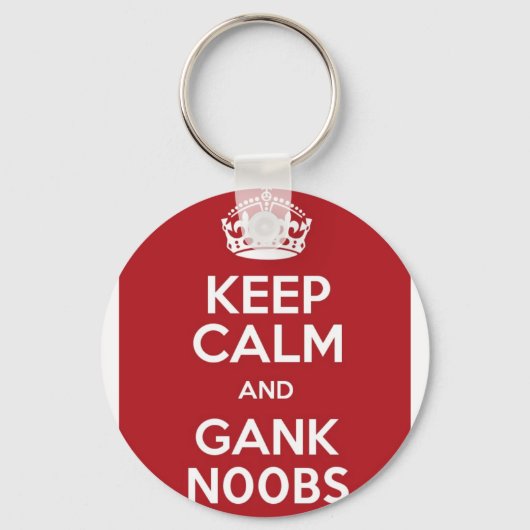 Gank n00bs Schlüsselkette Schlüsselanhänger (Vorderseite)