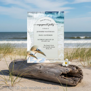 Gannet Beach QR Code Einladung