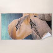 gannet strandtuch (Vorderseite)