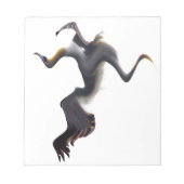 Gannets-Abstrakter Seebird Notizblock (Vorderseite)