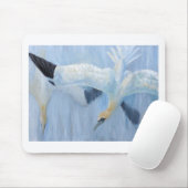 Gannets tauchende einzigartige Geschenke für Sie Mousepad (Mit Mouse)