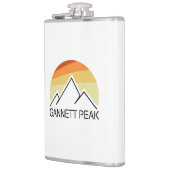 Gannett Peak Retro Flachmann (Links)
